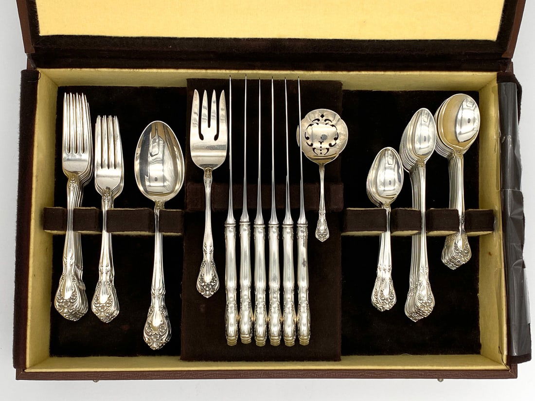 Alvin Chateau Rose Sterling Silver Flatware (1 of 2)