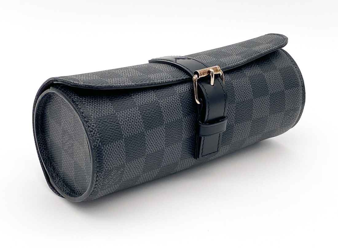 Louis Vuitton Damier Graphite Jewelry Roll (1 of 5)