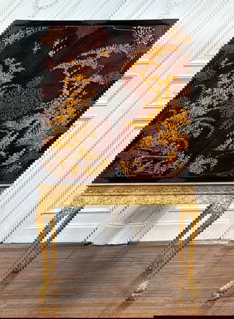 Chinoiserie Cabinet On Stand (1 of 10)