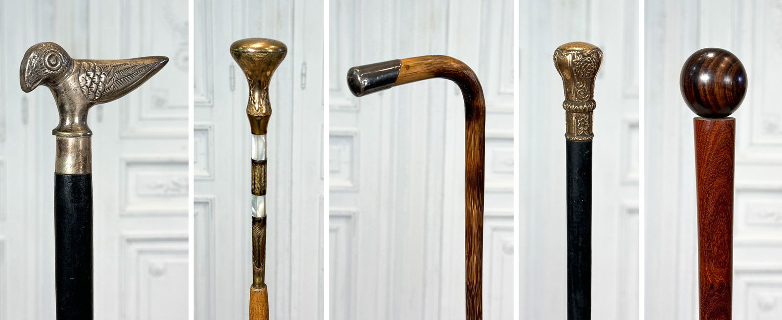 Five Antique And Vintage Walking Sticks (1 of 11)