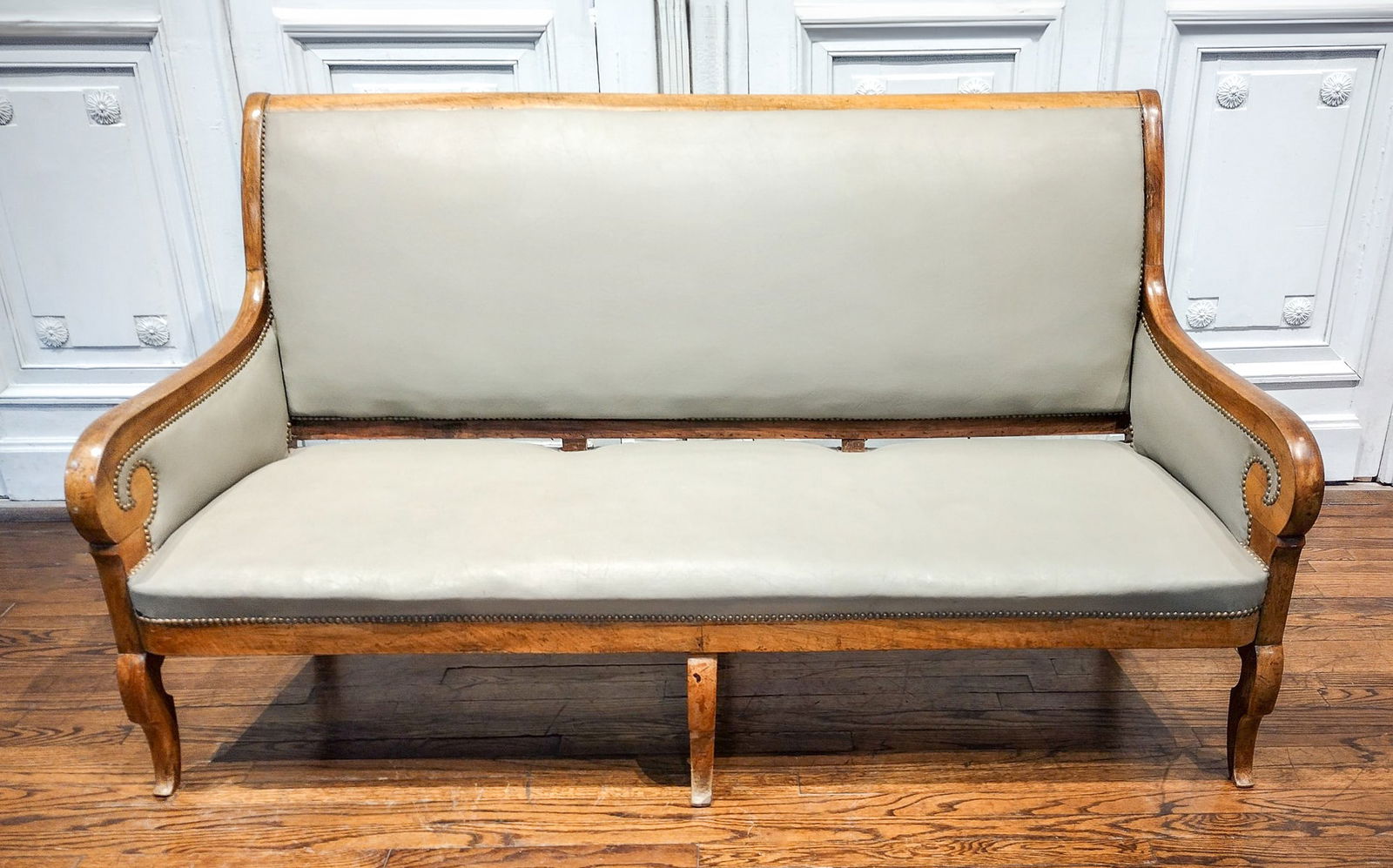 Antique Empire Style Bench (1 of 7)
