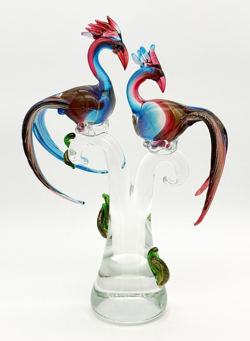 Marco Guiman Murano Glass Bird Group (1 of 9)