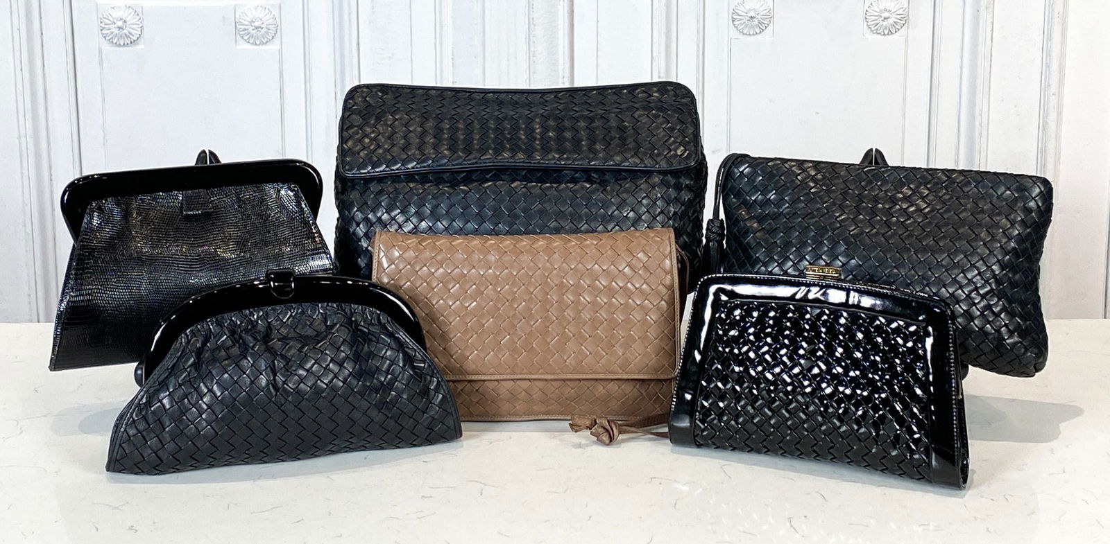 Six Vintage Bottega Veneta Bags (1 of 3)