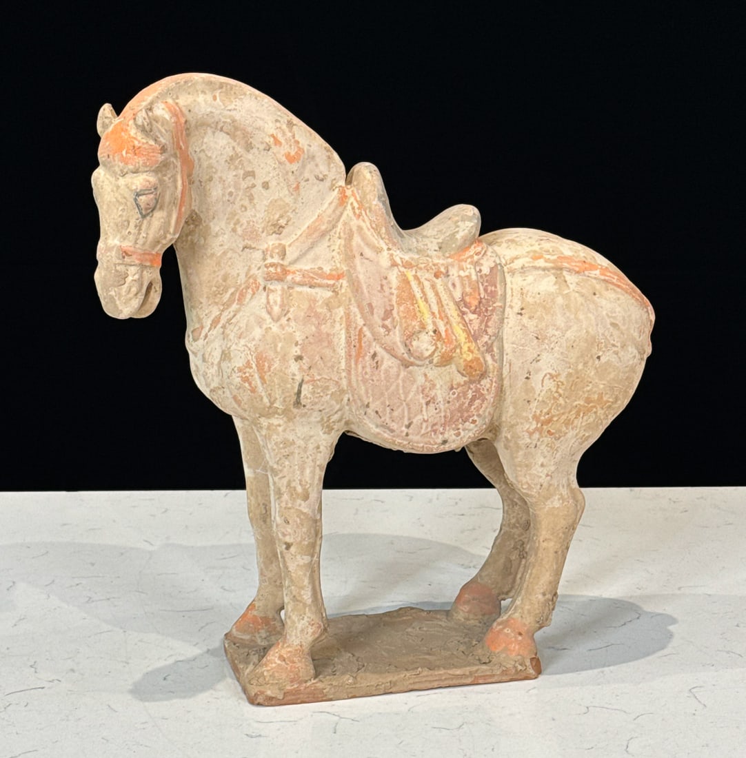 Tang Style Earthenware Pottery Horse (1 of 7)