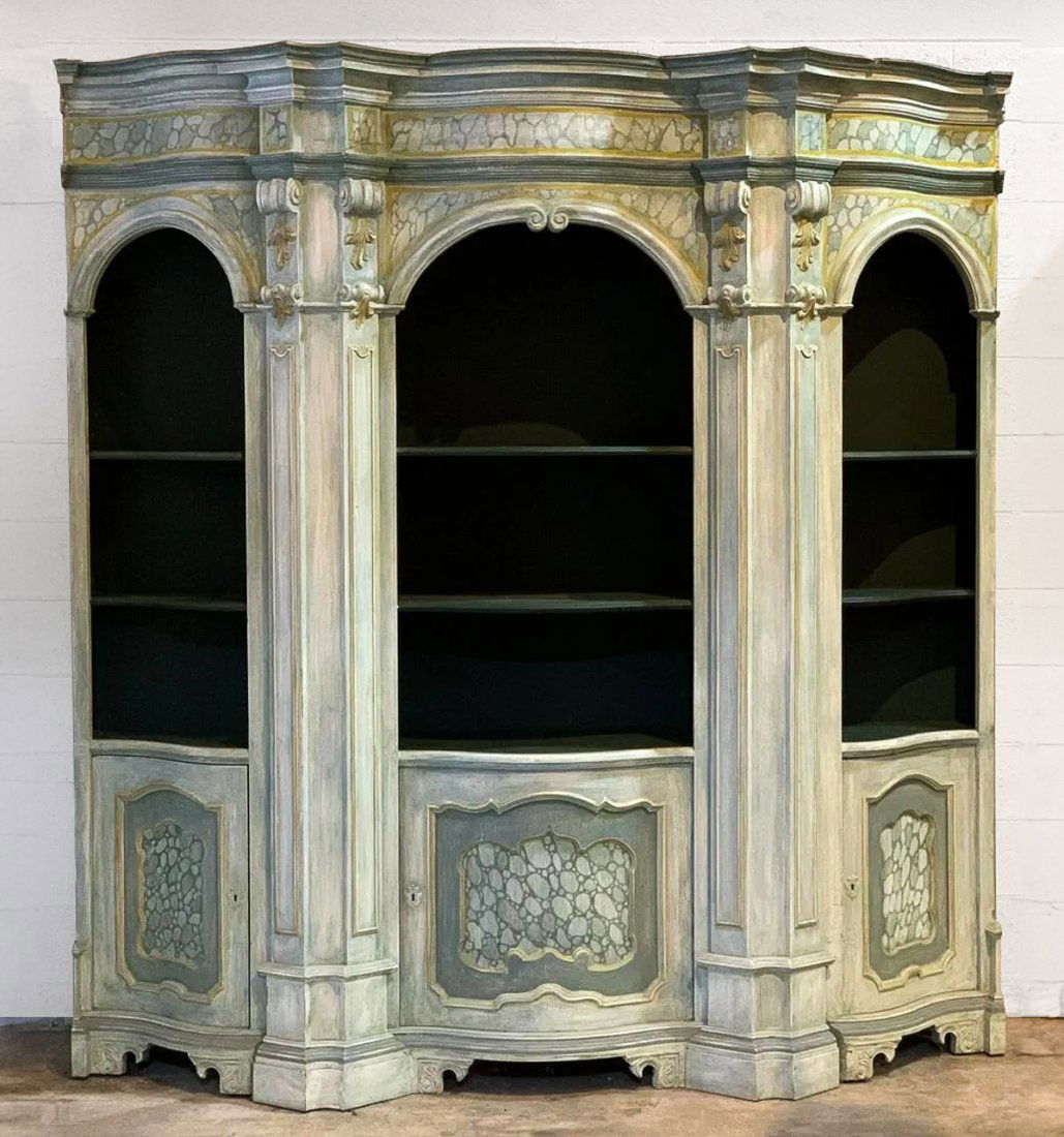 Large Painted Cabinet With Custom Finish (1 of 6)