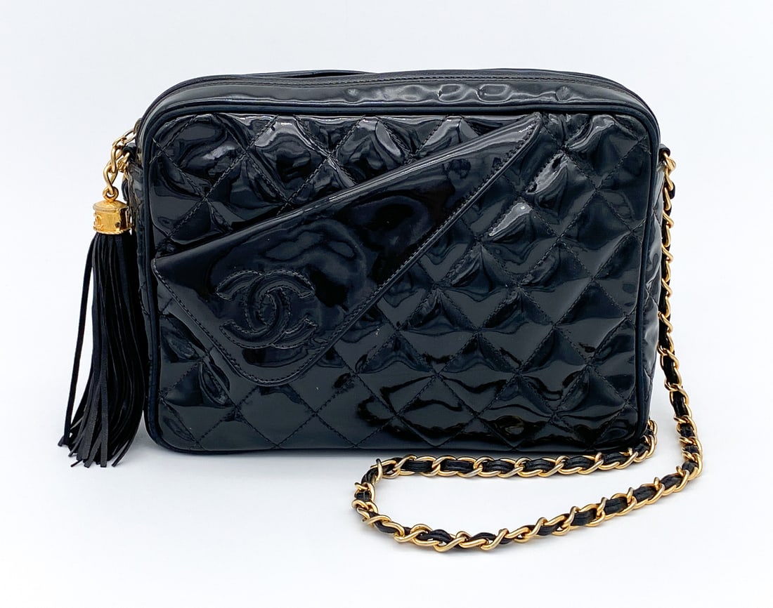 Chanel Patent Camera Bag (1 of 8)