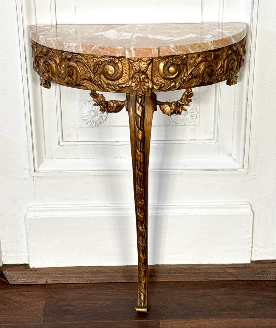Small Antique Louis XVI Style Console (1 of 4)