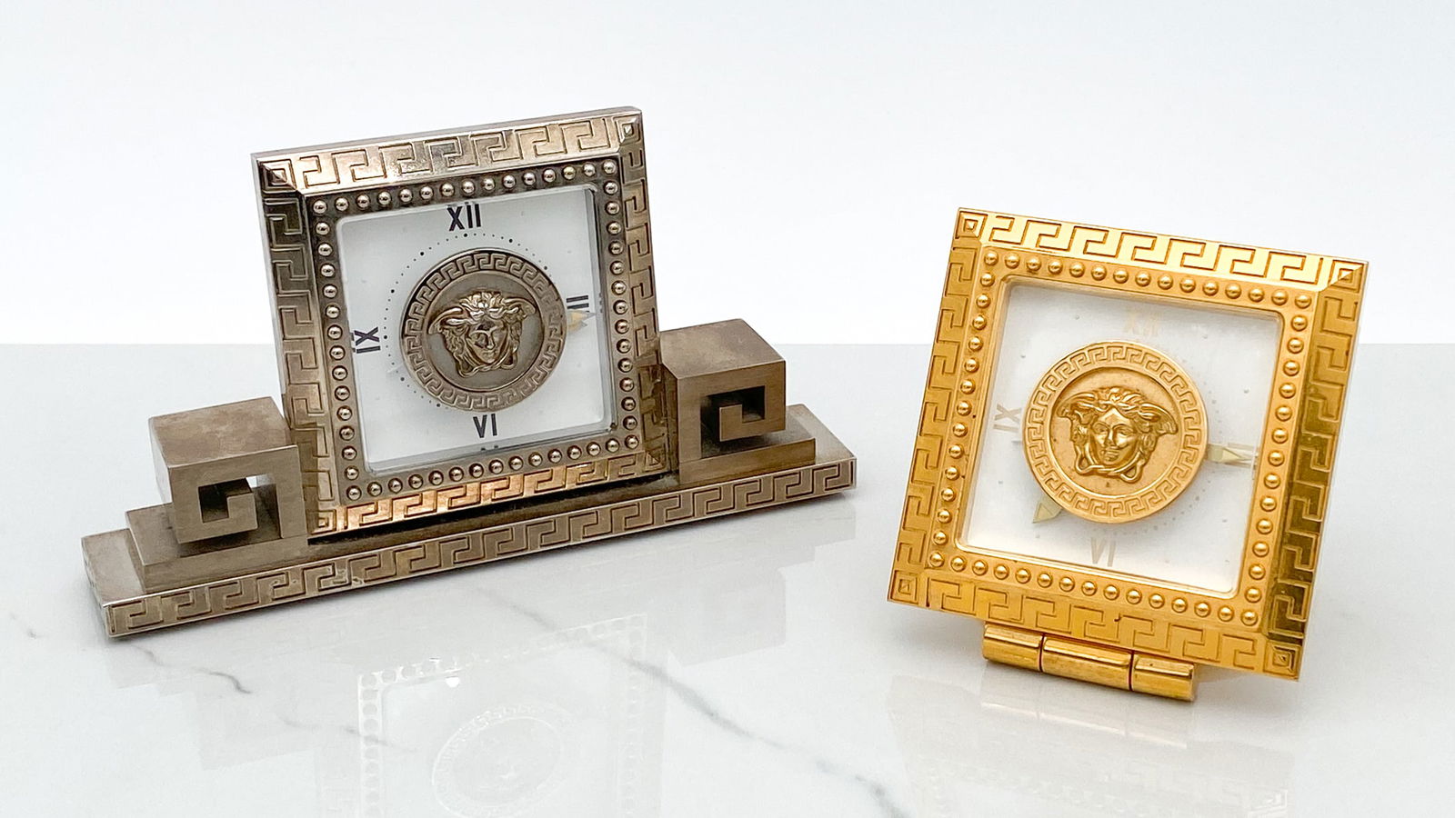 Two Rare Versace Ltd. Ed. Desk Clocks (1 of 3)