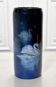 Carl Schmidt Rookwood Pottery Swan Vase