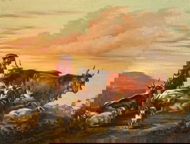 After Josef Anton Braith, American, 19th C.