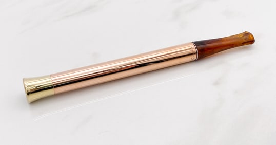 Cartier Zeus 14k Yellow Gold Cigarette Holder