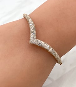 Kwiat Diamond And 18k Yellow Gold Bracelet