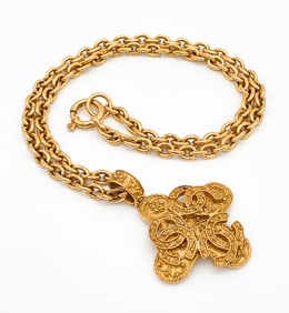 Chanel Maltese Cross Necklace