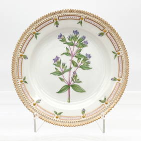 Royal Copenhagen Flora Danica Porcelain Plate (1 of 3)