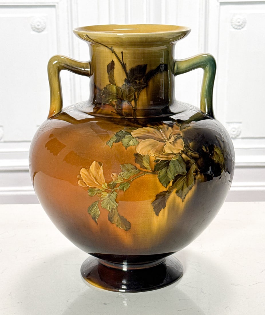 Large Albert Valentien Rookwood Pottery Urn (1 of 9)