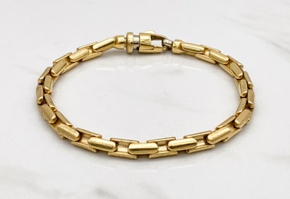 Kria 18k Yellow Gold Men's Bracelet