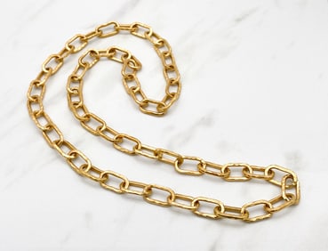 22k Gold Chain Necklace, Mahie Style
