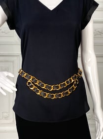 Chanel Double Chain Belt