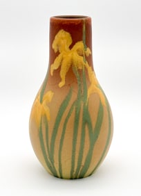 Amelia Sprague Rookwood Pottery Irises Vase