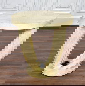 Italian Parchment Side Table (1 of 5)