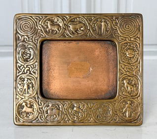 Tiffany Studios Bronze Zodiac Frame