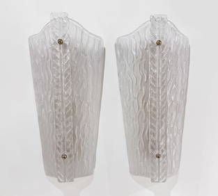 Pair Murano Glass Sconces (1 of 4)