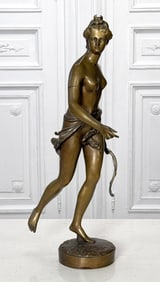 Bronze Nude Of Diana
