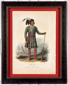 McKenney & Hall Lithograph Aseola
