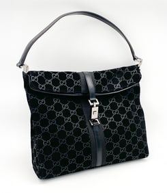 Gucci Suede Jackie Shoulder Bag