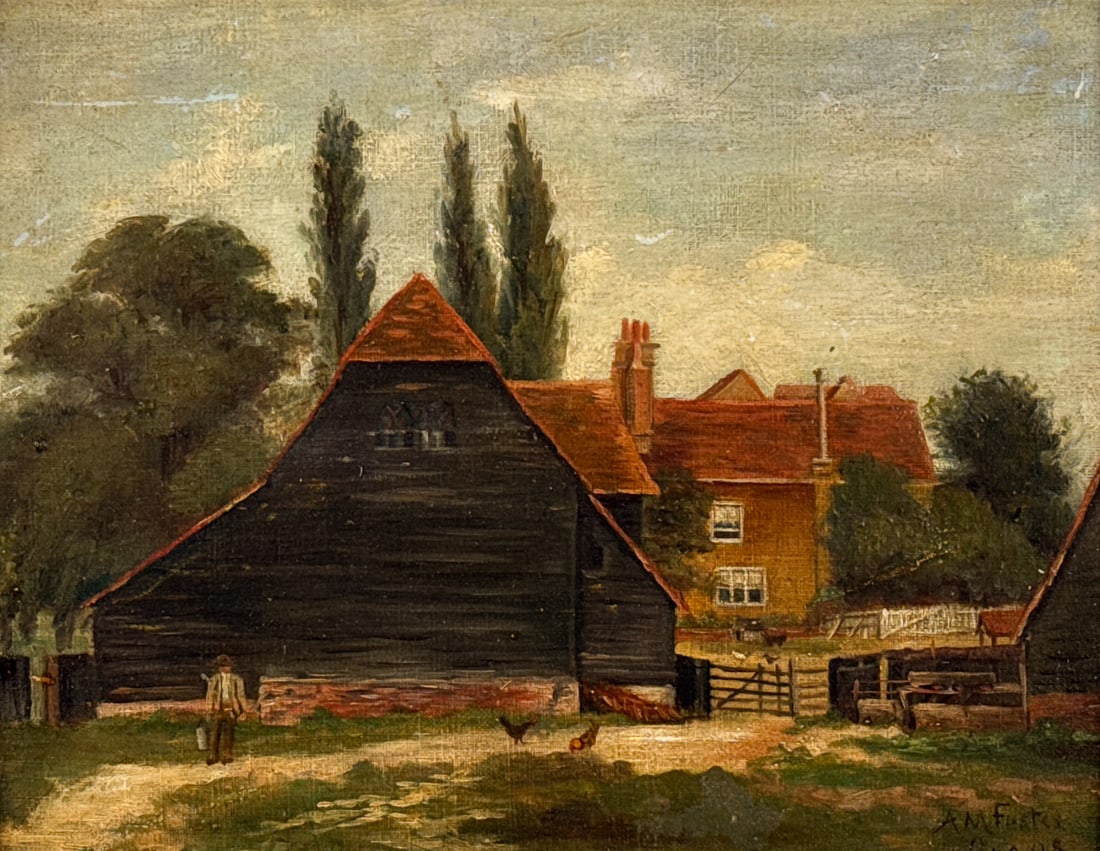 El Viejo Granero, A. Fuster, Spain 1872-1922 (1 of 5)