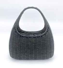 Ferragamo Wicker Hobo Handbag