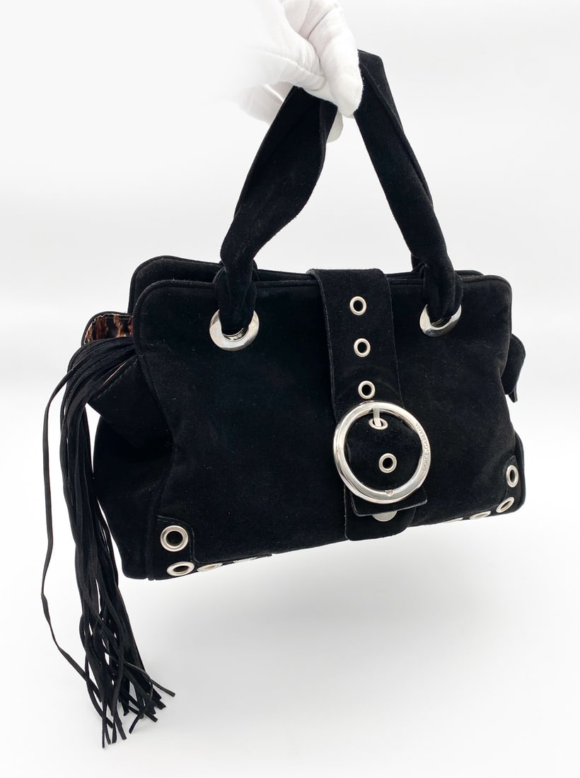 Dolce & Gabbana Suede Handbag (1 of 5)