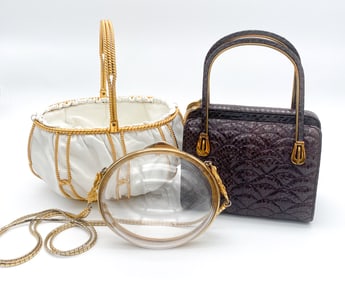 Three Judith Leiber Bags