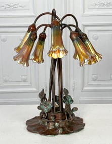 Tiffany Studios Seven Light Lily Lamp