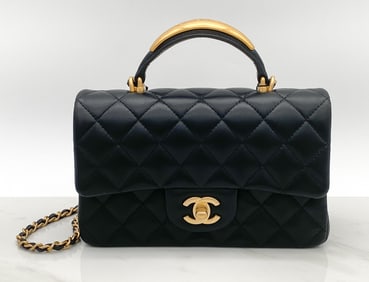 Chanel Timeless Metal Top Handle Bag