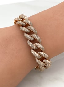 Shay Diamond And 18k Rose Gold Bracelet
