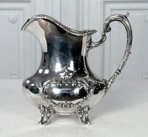 Reed & Barton Burgundy Sterling Silver Pitcher