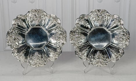 Pair Reed & Barton Francis I Silver Bowls