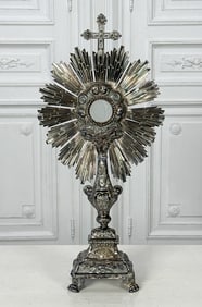 Antique French Silver Monstrance