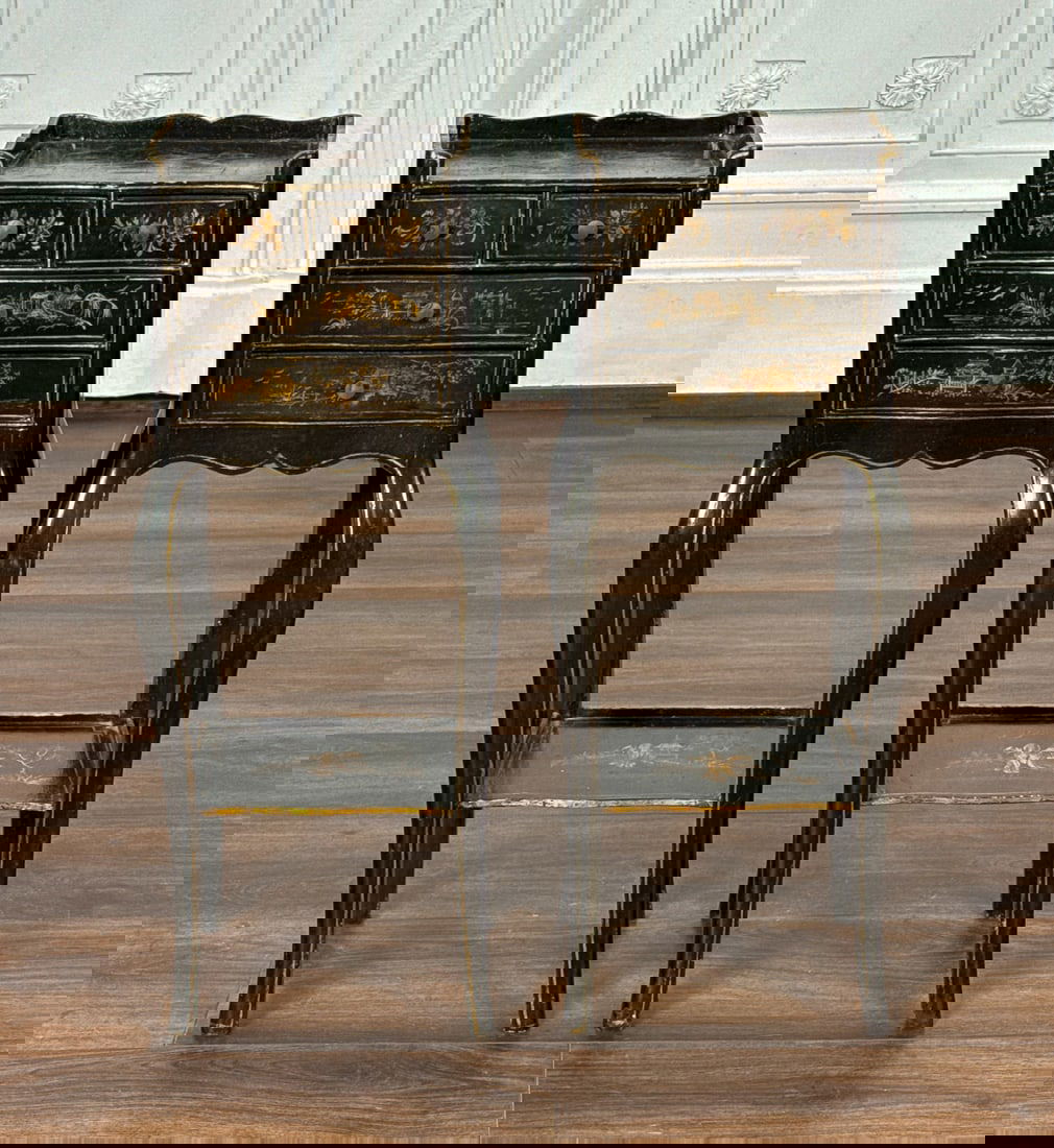 Pair Antique French Chinoiserie Stands (1 of 7)