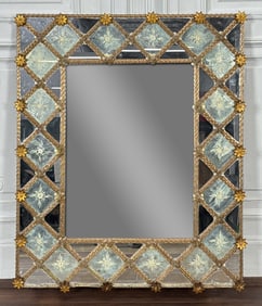 Vintage Venetian Glass Mirror