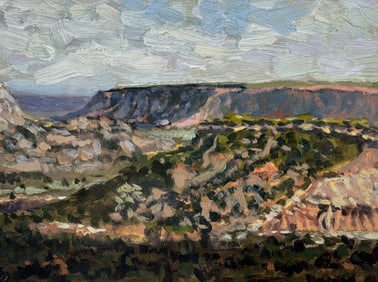 Grand Canyon Miniature Oil Painting