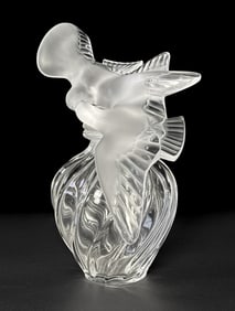 Large Lalique L' Air Du Temps Perfume Decanter
