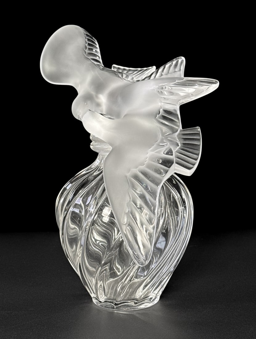 Large Lalique L' Air Du Temps Perfume Decanter (1 of 7)