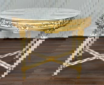 Louis XVI Style Salon Center Table