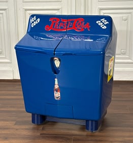Pepsi Cola Double Dot Gull Wing Cooler
