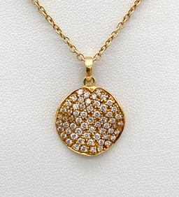 Ippolita Stardust Diamond And 18k Gold Necklace