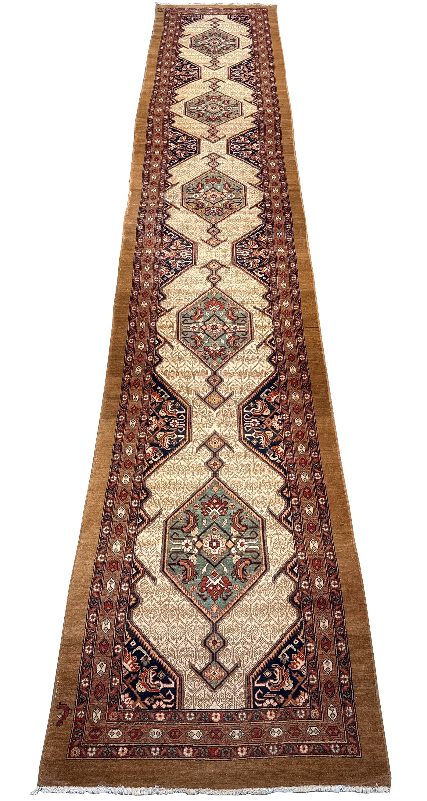 Large Serab Serapi Runner Rug 24 X 4.5 Feet (1 of 9)