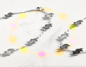 Paloma Picasso For Tiffany & Co. 18k Dots Bracelet: Paloma Picasso For Tiffany & Co. 18k Yellow Gold Bracelet Having Amethyst, Citrine, Peridot And Tourmaline Stations, From The Dots Collection, Measuring 7 1/4 Inches, Marked T & Co. 750 And Paloma Pic