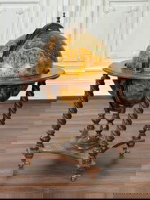 Vintage Italian Celestial Globe Dry Bar Cabinet